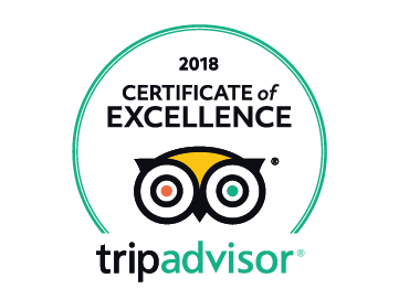 TripAdvisor: Certificate of quality 2018 KARIN restaurant